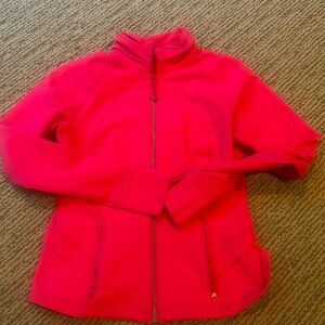 Hot pink lululemon jacket. Size 8!